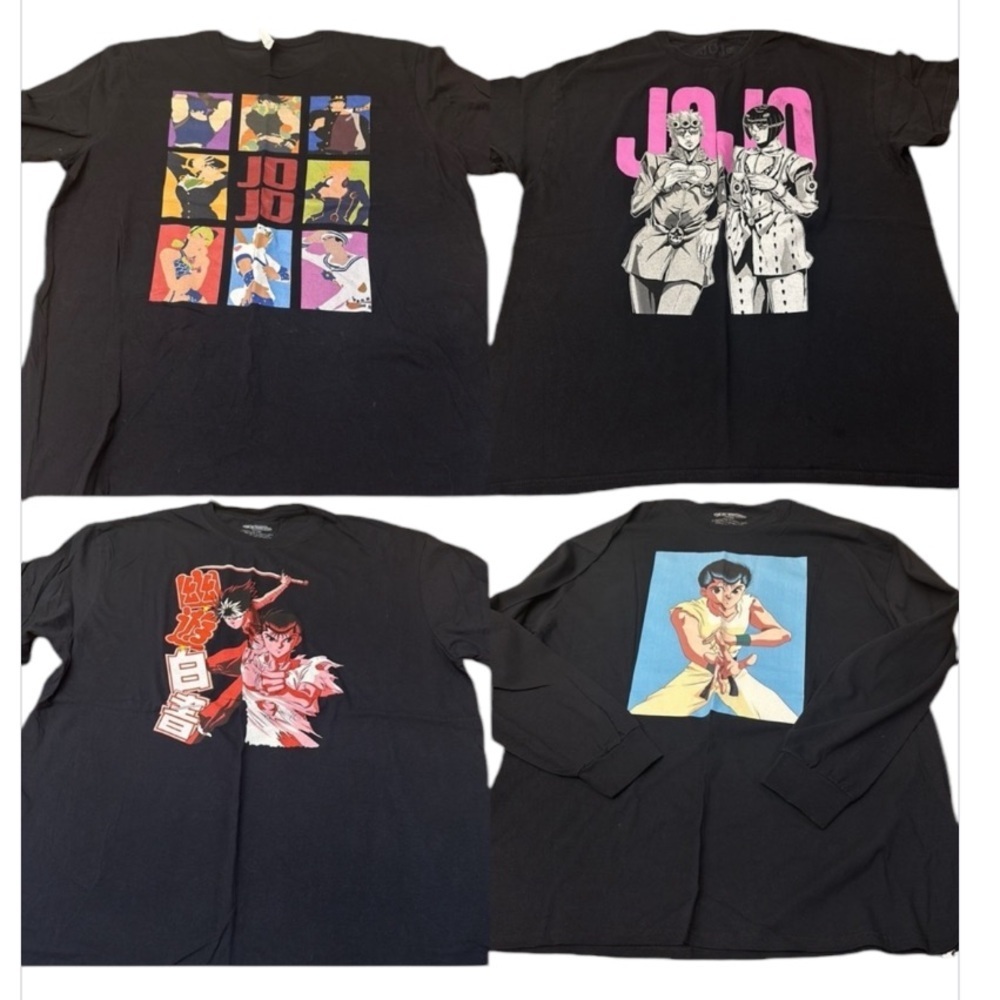 ANIME TSHIRT BUNDLE xl & xxl